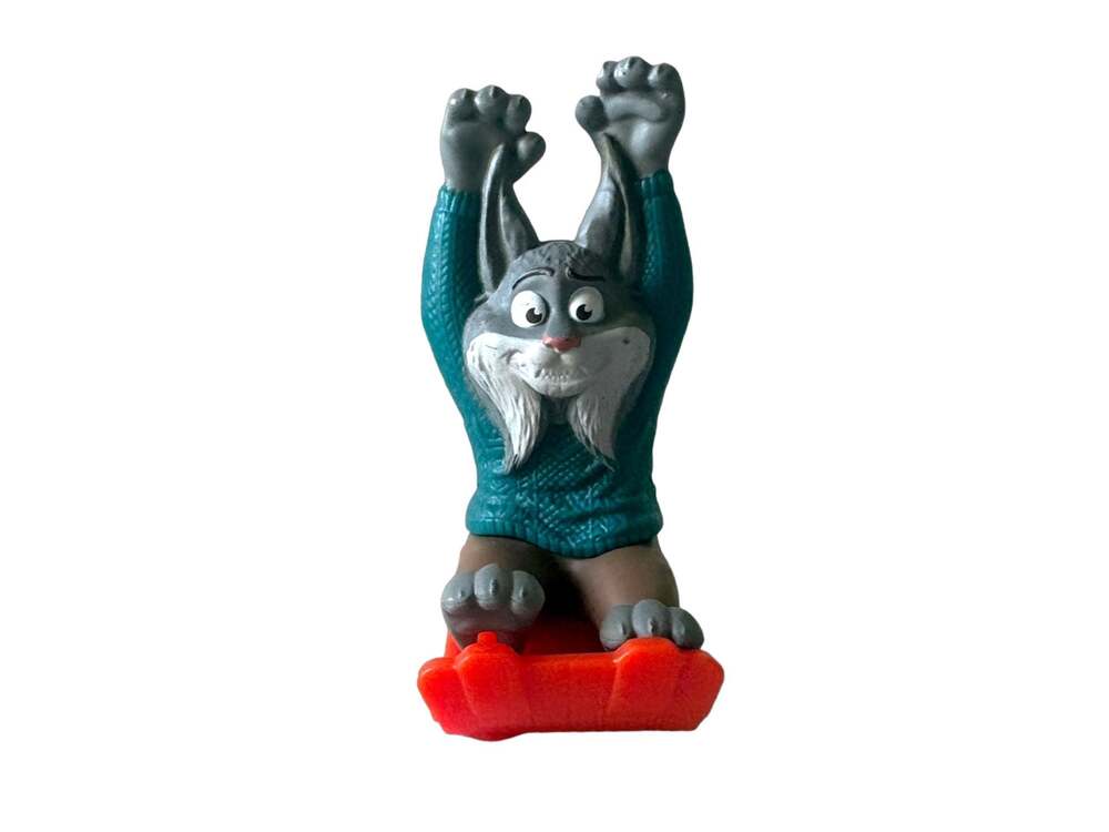 Pawbert Zootopia McDonald's Happy Meal Toy Sledding Figure